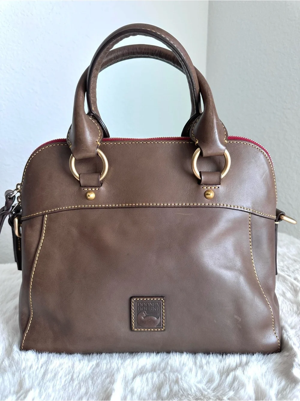 Dooney & Bourke Florentine Cameron Satchel